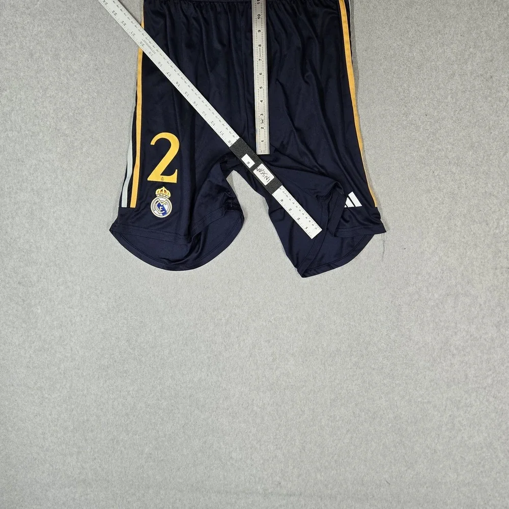 Real Madrid Boy Activewear Shorts 2XL Navy Adidas 2 Athletic Team 2020 Away